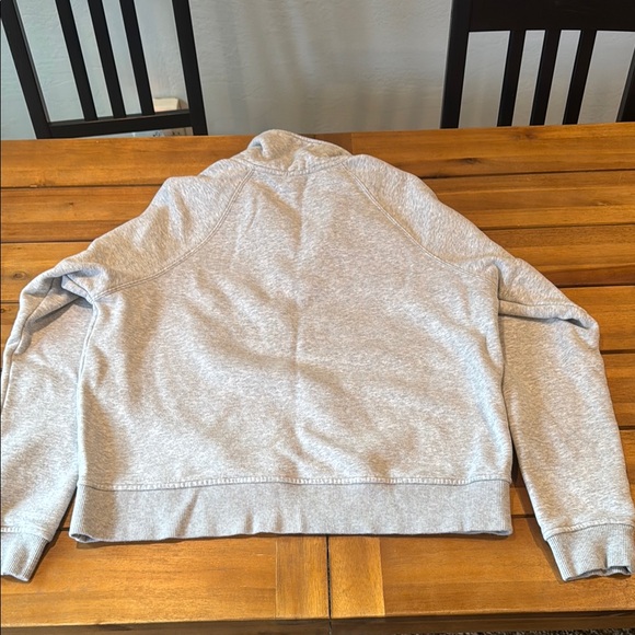 Women’s Gray Half-Zip Sweater - Picture 4 of 4